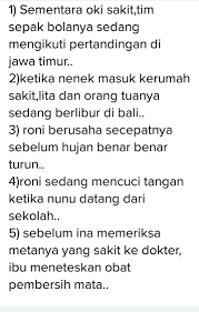 Menjawab Kalimat Majemuk Bertingkattolong Bantuin Aku Ya Pr Besok Di Bawa Di Sekolah Brainly Co Id
