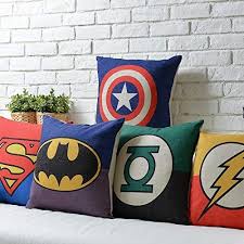 Find kids pillows in cute designs at pottery barn kids. Amazon Com Superhero Throw Pillows Boys Room Decor Handmade