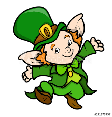 New users enjoy 60% off. Cute Leprechaun Dancing Clip Art Vector Illustration Stock Vector Adobe Stock