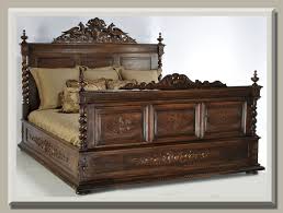 Antique Of The Week A Bed Fit For A King Wooden Bed Design Rustic Bedroom Design Furniture