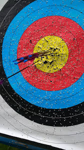 The standard olympic archery target size is about 48 inches in diameter or 1.22 meters. Archery Hits The Target Keith Is Currently Rated 17th In The Uk In Archery And On His Way To The Next Olympics Get Fit Stay Fit