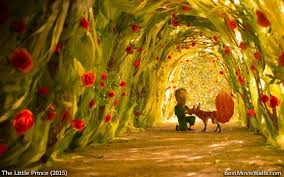 The Little Prince And His Fox In The Rose Garden A Charming Scene The Little Prince Movie The Little Prince Little Prince Fox