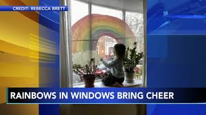 Covid 19 Coping Rainbows In Windows Bring Cheer During Coronavirus Social Distancing 6abc Philadelphia Dreamstime is the world`s largest stock photography community. rainbows in windows bring cheer