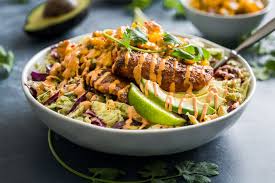 Maybe you would like to learn more about one of these? Fish Taco Slaw Bowls With Mango Salsa And Chipotle Aioli