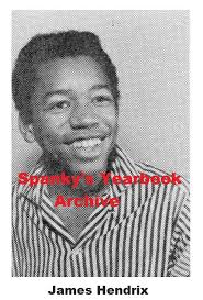 1950s 9th Grade Center School Yearbook w/ JIMI HENDRIX ~ Purple Haze ~ Hey  Joe