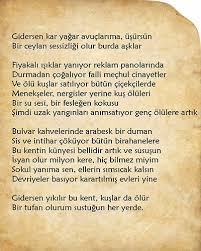 Gidersen Yıkılır Bu Kent (Görüntüler ile) | Şiir, Ilahm veren ...
