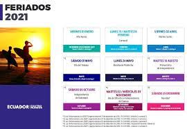 Días feriados de ecuador en 2021. Facebook