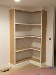 Diy Corner Bookcase Video Withheart Bookshelves Diy Corner Shelf Design Corner Bookshelves