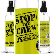 Emmy S Best Stop The Chew 3x Strength Anti Chew Bitter Spray Deterrent For Dogs Puppies 8oz Walmart Com Walmart Com