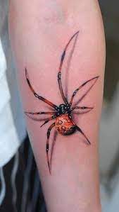 3d spider tattoos