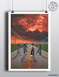 Collection by brothertedd • last updated 2 weeks ago. Stranger Things 2 Bikes Minimalist Poster Posteritty