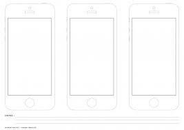 Printable Iphone Wireframe For App And Web Designers Inspiration Hut Web Design Wireframe Design
