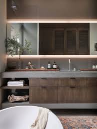 Installing mosaic tile as flooring or an accent strip requires a bit different technique than laying large laying mosaic tile requires a little extra work, but the results are worth it. 36 Concrete Vanity Ideas Contemporary Design Unique