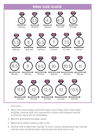 ring size chart mirror kingdom