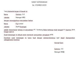 Surat keterangan berhenti bekerja nomor : Download Contoh Surat Keterangan Kerja Untuk Visa Berbagi