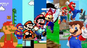 Mario Evolution Wallpaper I Put Together 1920 X 1080 Mario Wallpaper R Wallpaper
