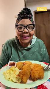 Delicious Dinner with Cod, Shrimp, and Potato Salad