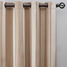 Maybe you would like to learn more about one of these? Luxe Wide Stripe Grommet Window Curtain Panel Single Bed Bath Beyond