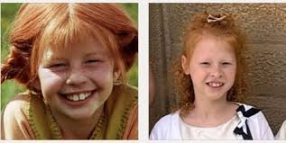 Pippi Longstocking now & then. Inger Nilsson played Pippi Longstocking