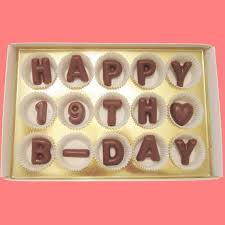 Birthday Gifts For 19 Year Old Boy 19th Birthday Gift Teens Boy Girl 19 Year Old Man Gift For Her Gift For Him Born Chocolate Letters Anniversary Gifts For Couples Anniversary Gifts For Husband