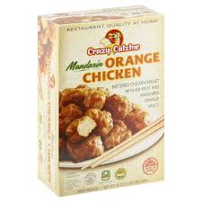My kids are always begging me to take them to grab chinese food. Day Lee Foods Crazy Cuizine Mandarin Orange Chicken 18 Oz Walmart Com Walmart Com