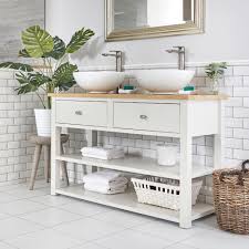 The trend with this style is antique white bathroom vanities. Milano Henley Antique White 1240mm Traditional Vanity Unit