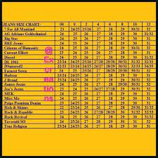 Designer Jeans Sizing Chart Sizing Chart Miss Me Size Chart Jeans Size Chart
