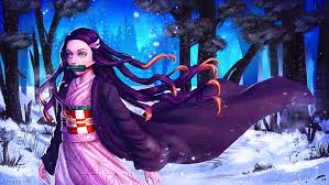 Feel free to share anime wallpapers and background images with your friends. Hd Wallpaper Anime Demon Slayer Kimetsu No Yaiba Forest Girl Kimono Wallpaper Flare
