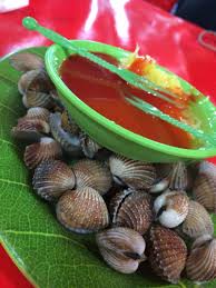 Sambal matah is a famous raw sambal from the gods island of bali. Kerang Rebus Sambal Nanas Bumbu Cocolnya Ini Yg Uenak