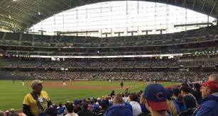 miller park section 128 home of milwaukee brewers