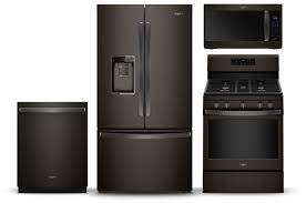 Bring The Classic Style Of Matte Black Appliances Into Your Kitchen Black Appliances Black Stainless Steel Appliances Black Appliances Kitchen