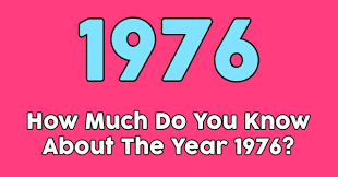 Among these were the spu. How Much Do You Know About The Year 1976 Quizpug