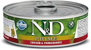Farmina's cat food range isn't as large as its dog food range but is still significant. Farmina Natural Delicious Kitten Prime Chicken Pomegranate Canned Cat Food 2 8 Oz Can Case Of 12 Chewy Com