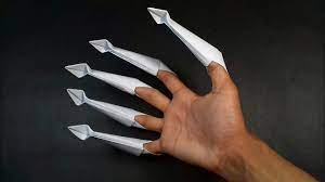 It can take less than two minutes for you to make your very own flapping bird out of nothing but paper! How To Make Stuff Out Of Paper Paper Things Origami Black Panther Claws Youtube