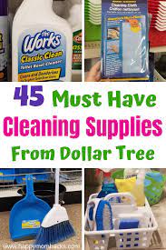 45 Best Cleaning Supplies At Dollar Tree You Need Happy Mom Hacks Cheap Cleaning Cleaning Supplies List Homemade Cleaning Supplies