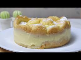 Markiza cake is a popular russian cake that consists of thin layers of shortbread, meringue, walnuts and dulce de leche buttercream. Polish Carpathian Cake Karpatka Cake Kue Polandia Youtube