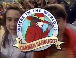 The computer game working title: Where In The World Is Carmen Sandiego Game Show Wikipedia