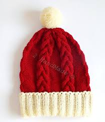 Use this quick to knit small santa hat to decorate a larger wreath or package perhaps. Pin On Holidays