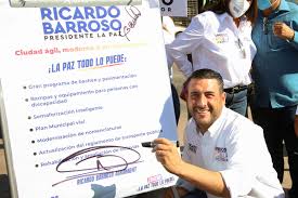 Elecciones 2021 la paz portada ricardo barroso a líderes políticos: Ricardo Barroso Pavimentacion Bacheo Y Ciclovias Para La Paz