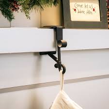 See more ideas about fireplace garland, fall decor diy, fall diy. Buy Fireplace Stocking And Garland Hanger Each Mantle Holder Has Two Hooks For Dual Purpose Hold Christmas Stocking And Hang Garland Durable Wrought Iron Padded Contact Points 3