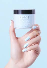 Dipping Powders Powder Blue Nails Baby Blue Nails Dip Nail Colors