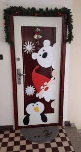 You can involve the kindergarten kids to make this upside down snowman looking happy christmas decoration idea for doors. 33 Amazing Classroom Doors For Winter And The Holidays Holiday Door Decorations Easy Christmas Decorations Christmas Classroom