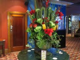 Beautiful and quite large artificial flower arrangement made in vintage style. Artificial Flowers And Fake Flower Arrangements