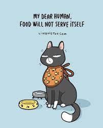 Lingvistov Com Illustrations Doodles Joke Humor Cartoon Cute Funny Comics Greeting Cards Cats Funny Cartoon Cats Illustration Funny Cats