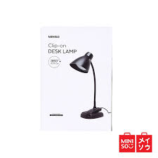 Miniso entered the top 3 shopping malls in jakarta, indonesia: Miniso Official Clip On Desk Lamp With Infinite Brightness Adjustment Shopee Indonesia