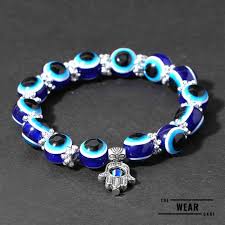 Meaning of the evil eye symbol one tribe apparel. Blue Eye Stone Bracelet Best Price Best Quality The Wear Cart