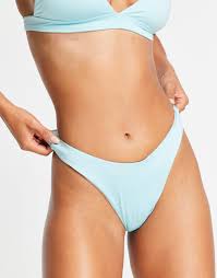 Nike Sling Bikini Bottoms in Blue | Lyst