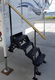 Our rv parts ship same day. Stable Steps And Banister For Side Entry Camper Truck Camper Magazine