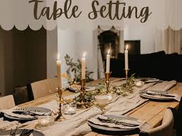 Say thanks to the image author. How To Set A Dining Table Dengarden