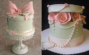 Vintage Hatbox Cakes Tutorial Hat Box Cake Green Birthday Cakes Beautiful Birthday Cakes